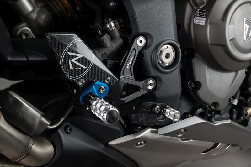 Pedane Regolabili - "R" Version per Triumph Naturale